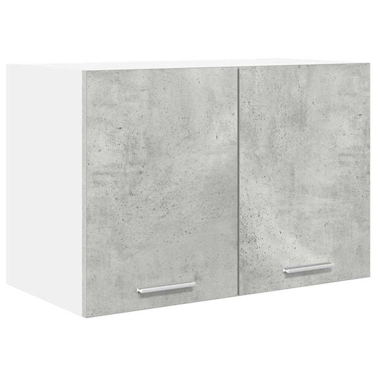 Hanging Cabinet Concrete Grey and White 60 x 31 x 40 cm