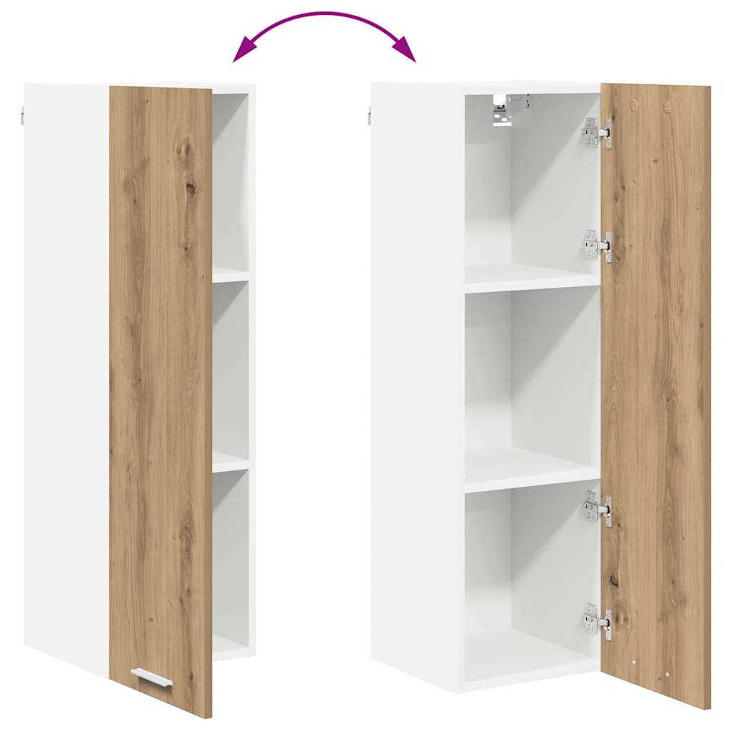 Hanging Cabinet Artisan Oak 30 x 31 x 100 cm Engineered Wood