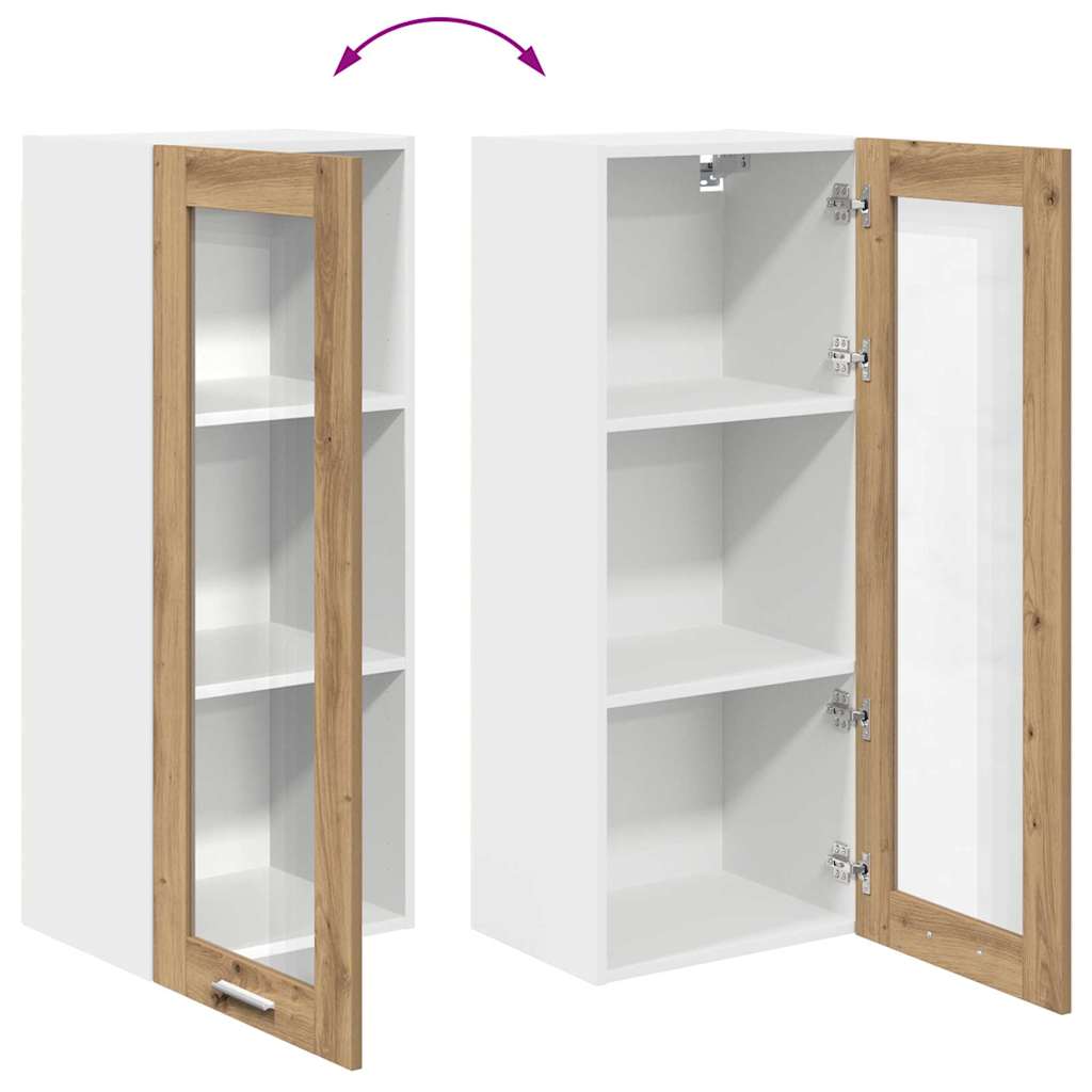 Hanging Cabinet Artisan Oak 40 x 31 x 100 cm Engineered Wood