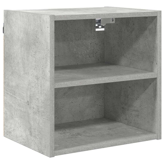 Hanging Cabinet Concrete Grey 40 x 29.5 x 40 cm Engineered Wood