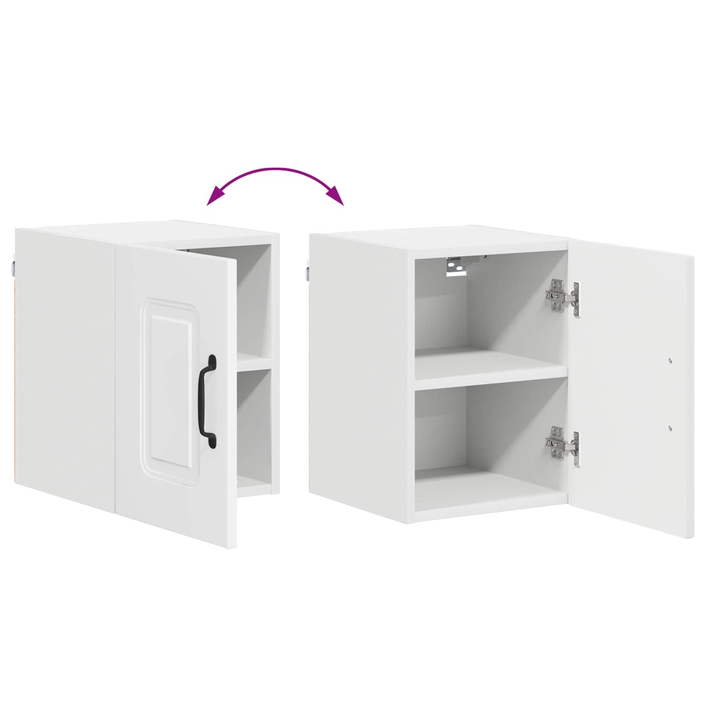 Dishwasher Panel Kalmar White 30 x 31 x 40 cm Engineered Wood