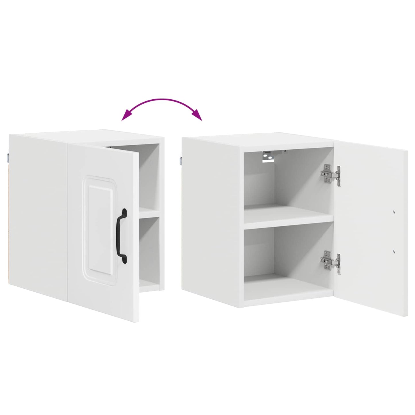 Dishwasher Panel Kalmar High Gloss White 30 x 31 x 40 cm
