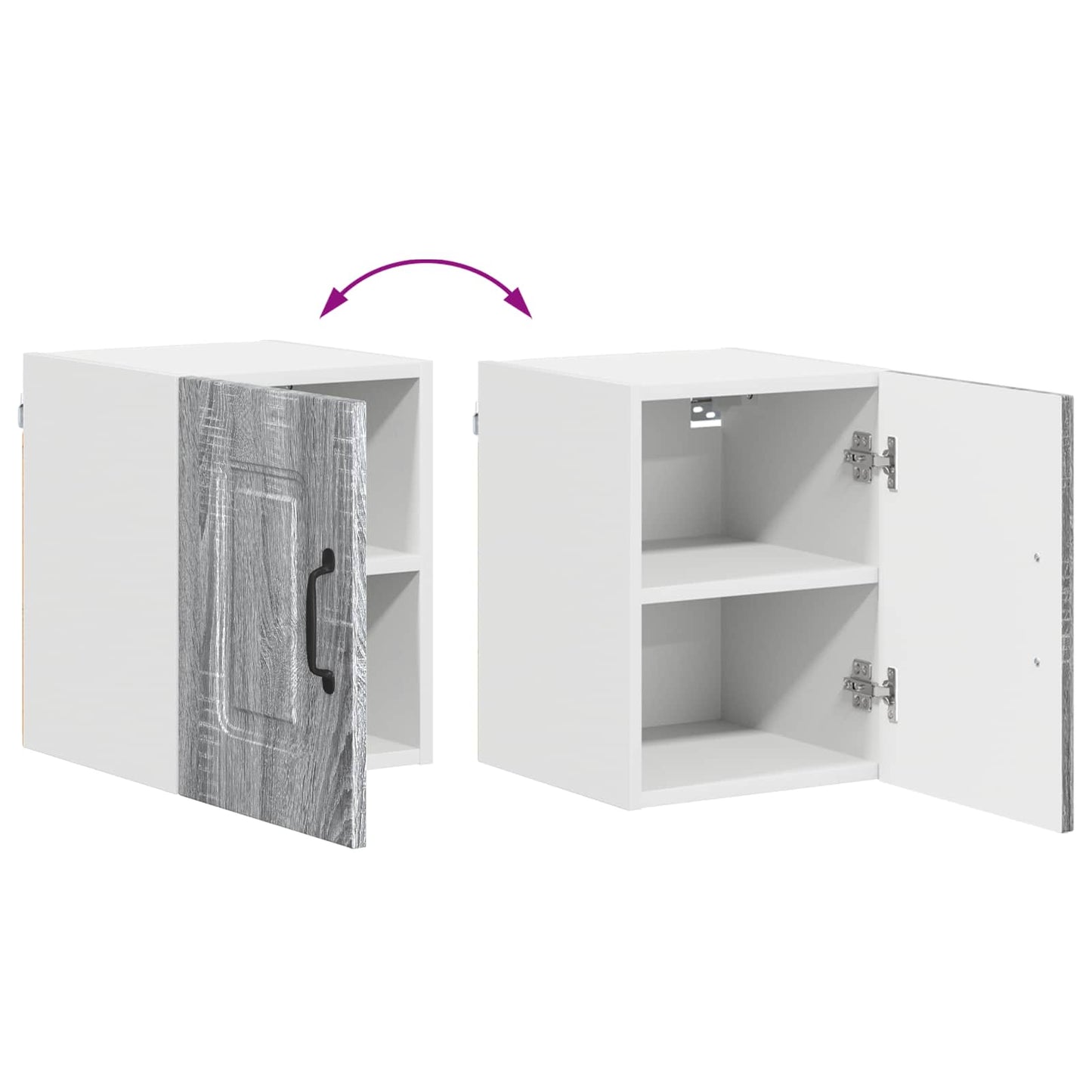Dishwasher Panel Kalmar Grey Sonoma 30 x 31 x 40 cm