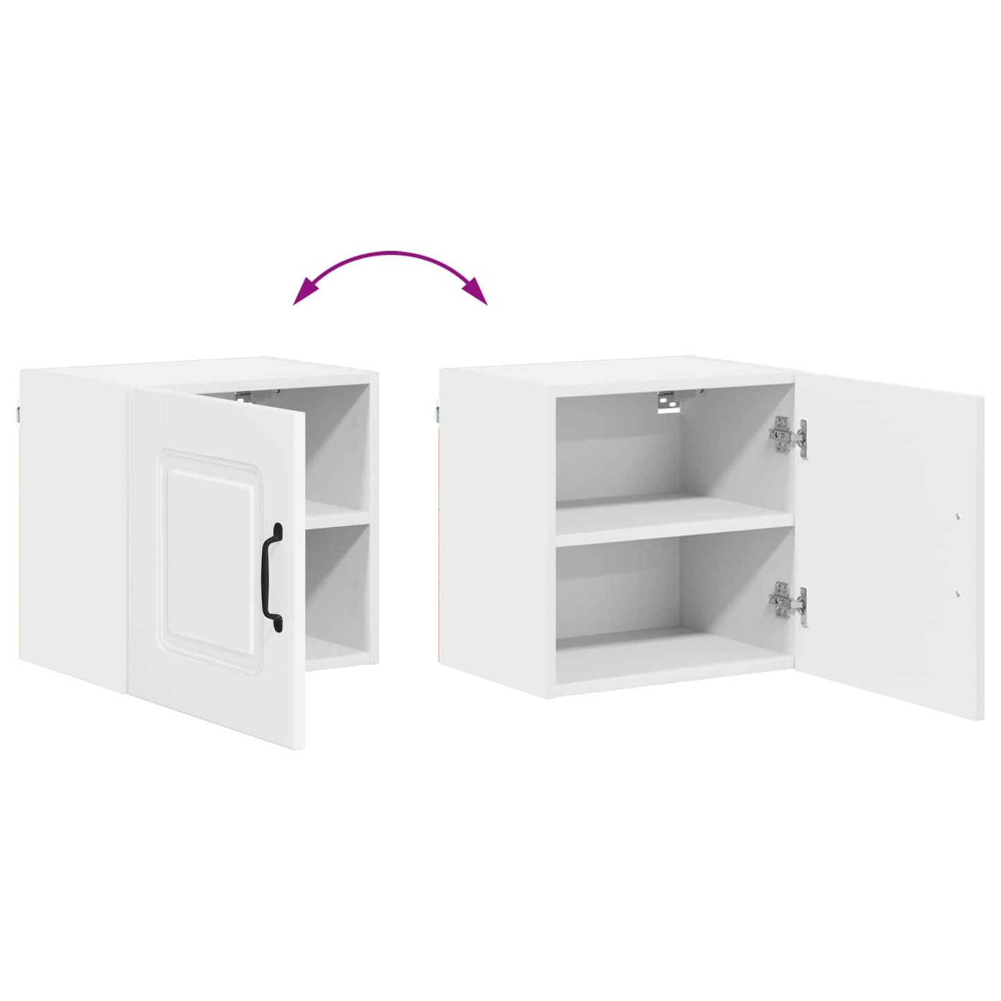 Dishwasher Panel Kalmar White 40 x 31 x 40 cm Engineered Wood