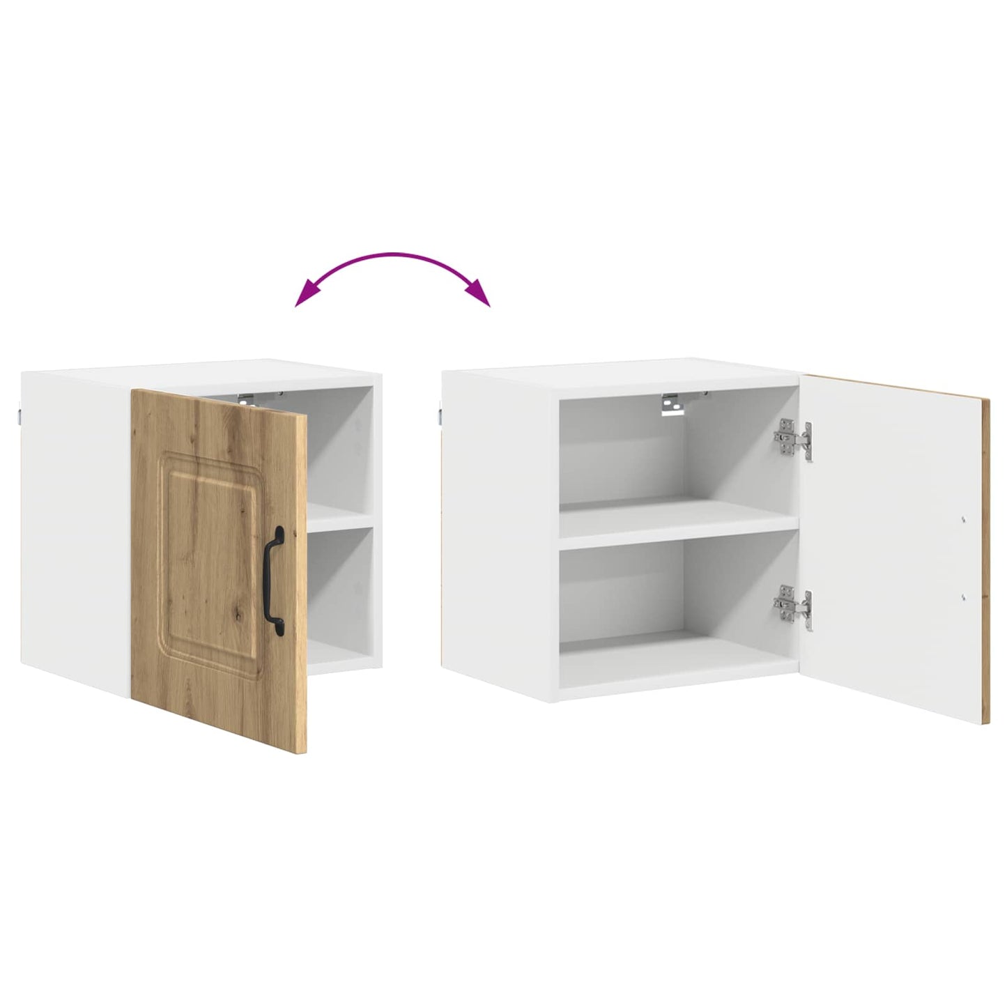 Dishwasher Panel Kalmar Artisan Oak 40 x 31 x 40 cm
