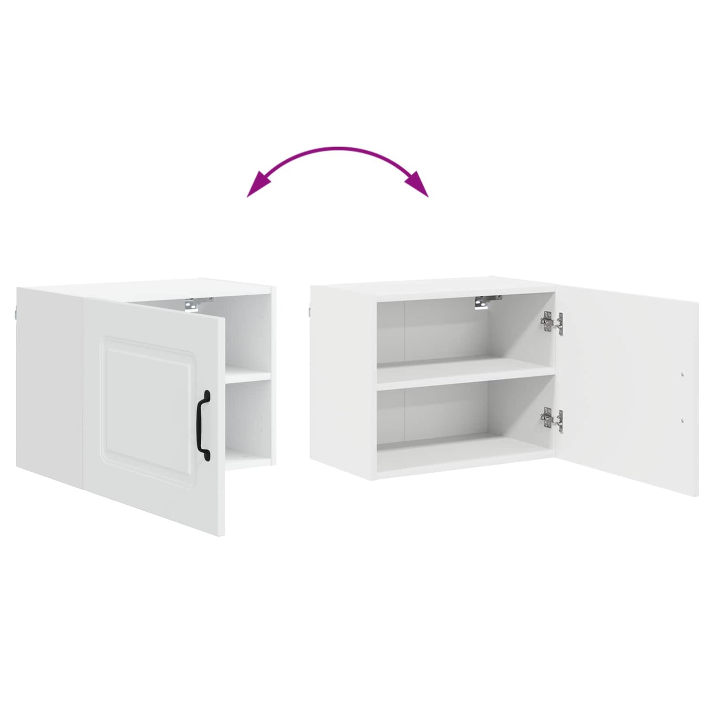 Dishwasher Panel Kalmar White 50 x 31 x 40 cm Engineered Wood