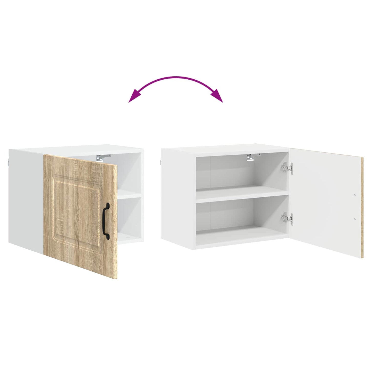 Dishwasher Panel Kalmar Sonoma Oak 50 x 31 x 40 cm