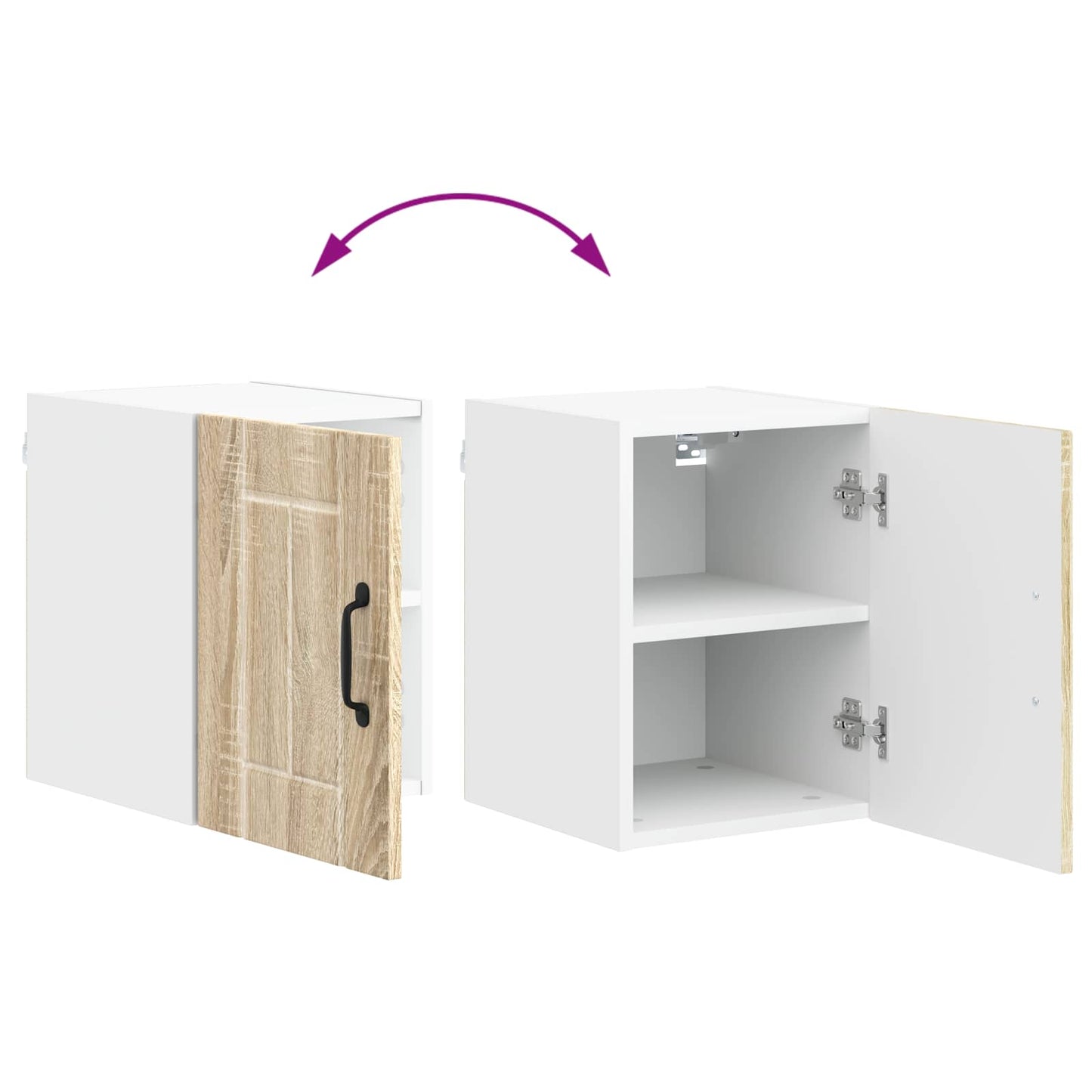 Wall Cabinet LUCCA Sonoma Oak 30 x 31 x 40 cm Engineered Wood