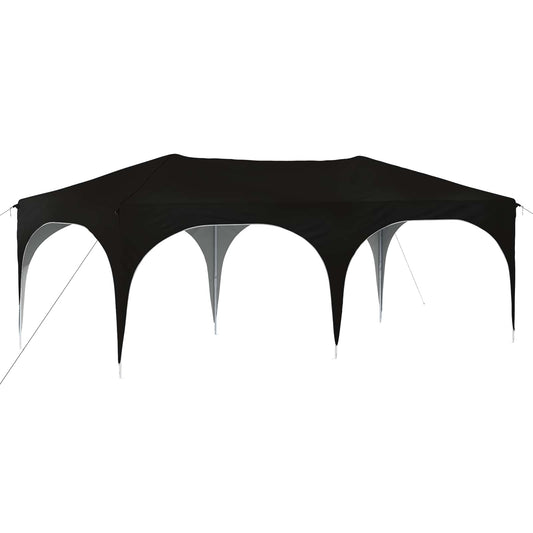 Pop-up Party Tent 575 x 288 x 245 cm Black Oxford Fabric