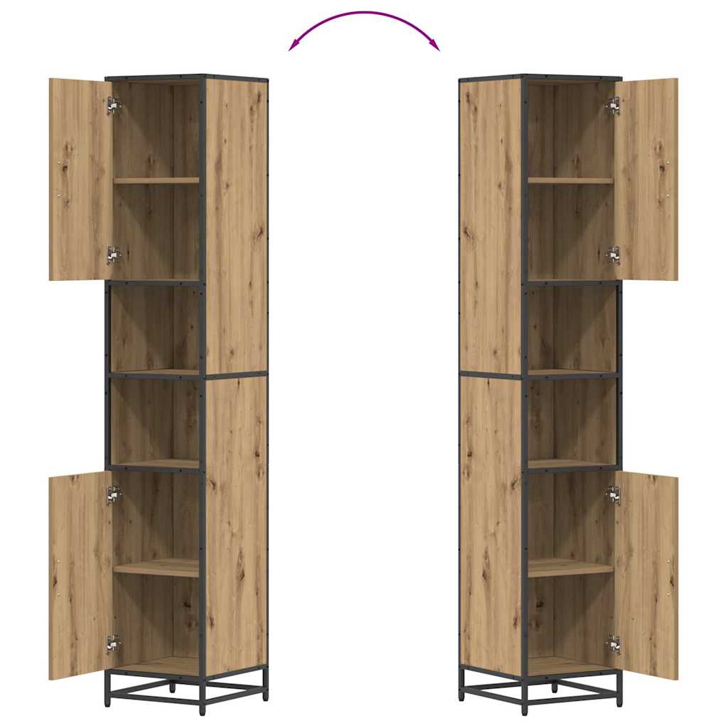 Bathroom Furniture Set Artisan Oak 35 x 37.5 x 188.5 cm