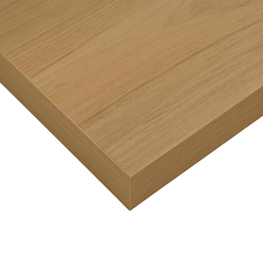 Wall Shelf 2 pcs Brown 80 x 23.5 x 3.8 cm Engineered Wood
