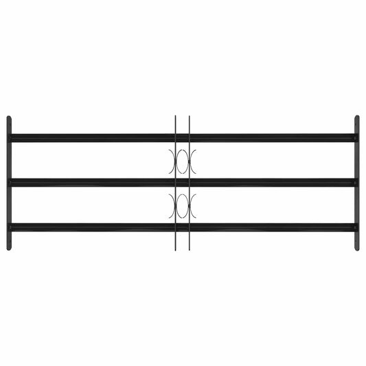 Window Security Grille 116 x 45 cm Galvanized Steel