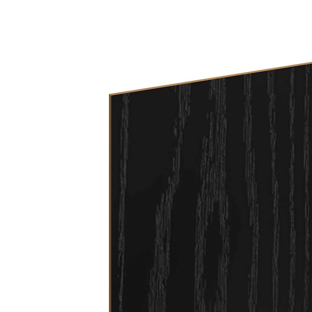 Decor Panels 50 pcs Black Oak 15 x 21 x 0.27 cm Engineered Wood