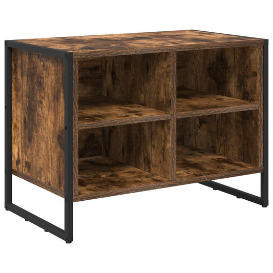 Shoe Cabinet 60 x 35 x 44 cm Engineered Wood Smoke Oak