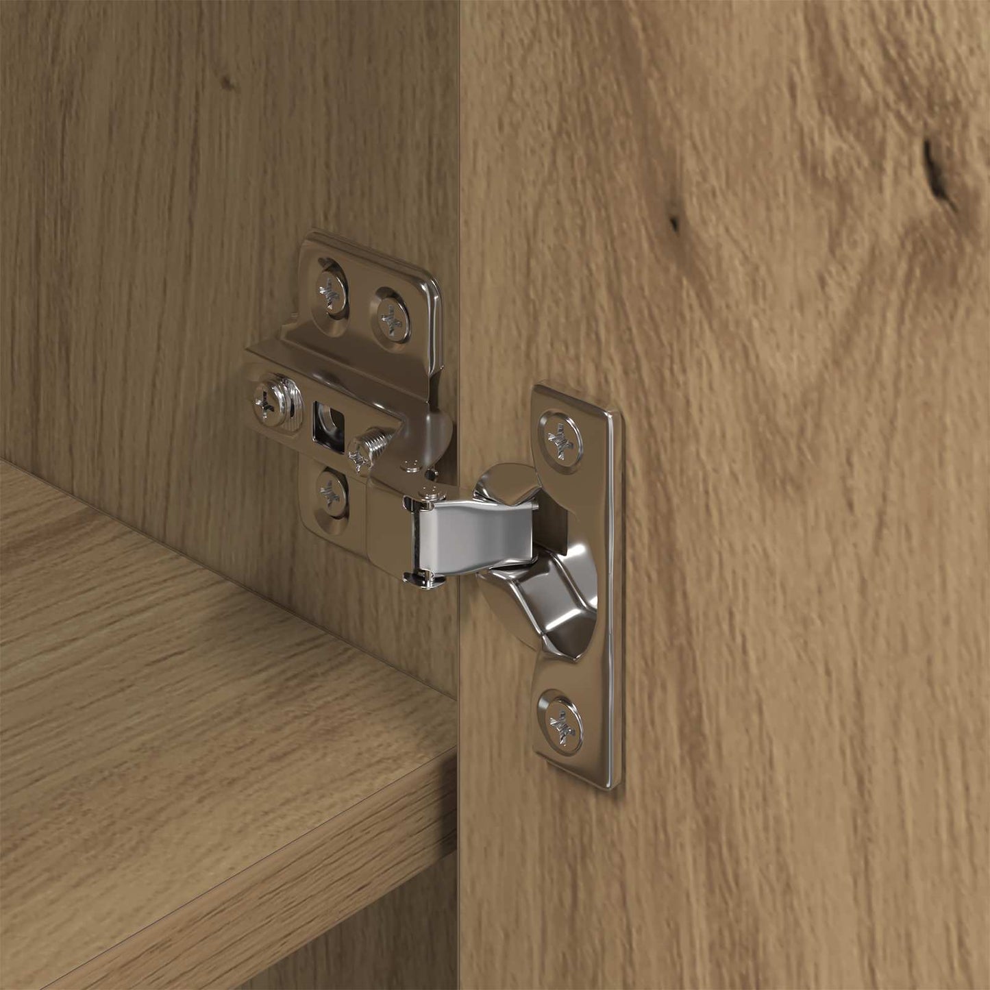 Shoe Cabinet Artisian Oak 79 x 36 x 100 cm Engineered Wood