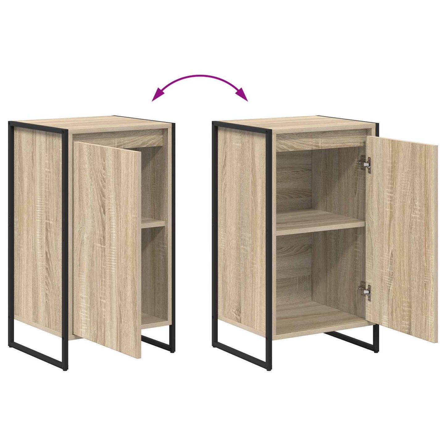 Sideboard Sonoma 43 x 36 x 75.5 cm Engineered Wood