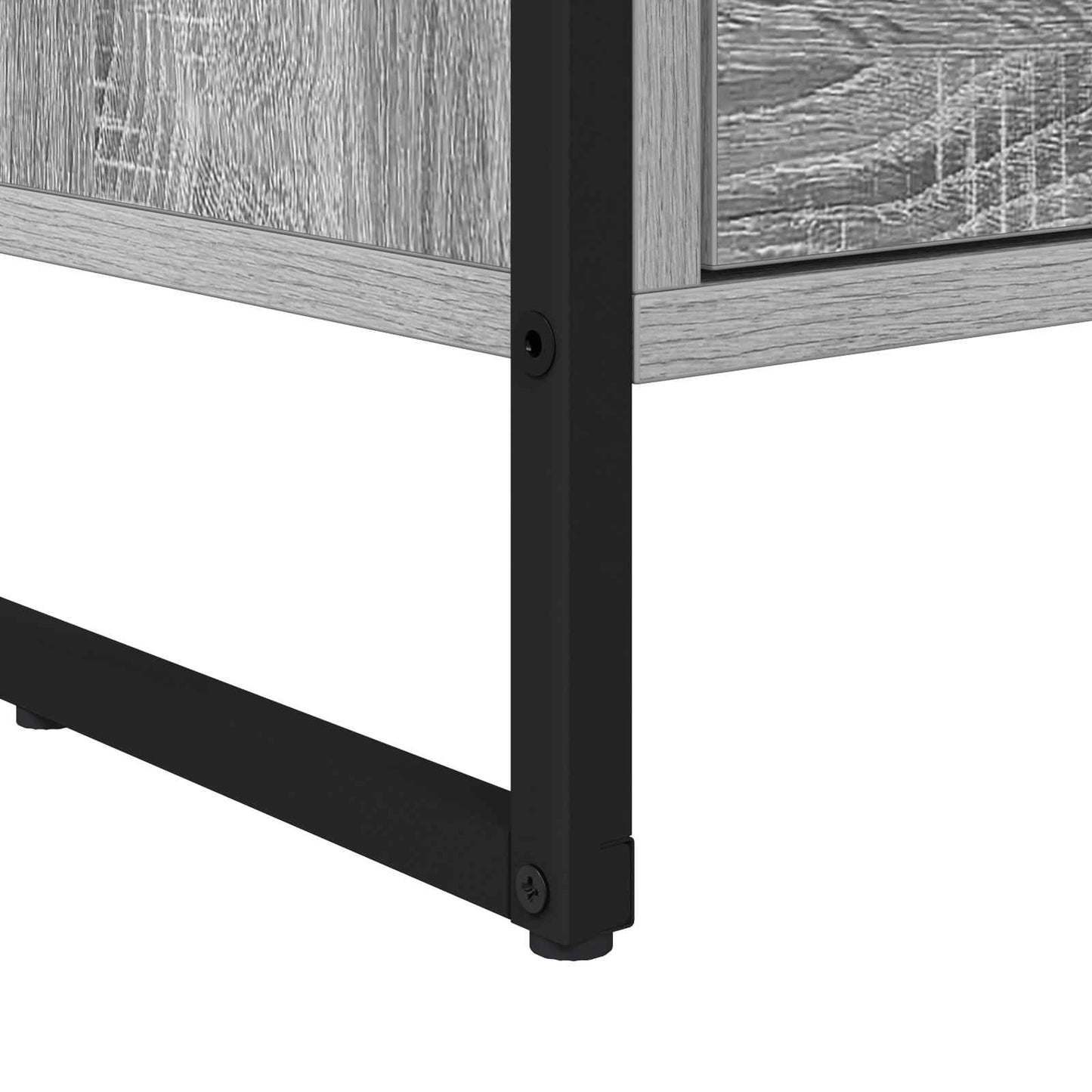 Bedside Table 2 pcs Grey Sonoma 39.5 x 30 x 50 cm