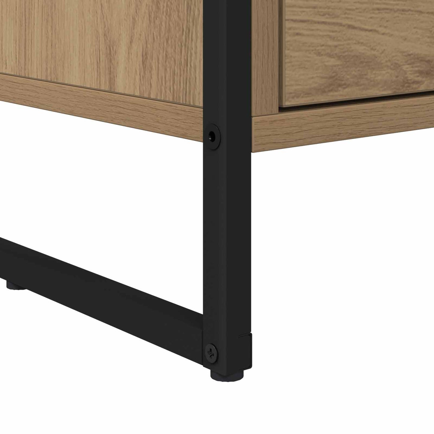 Bedside Table 2 pcs Artisian Oak 39.5 x 30 x 50 cm