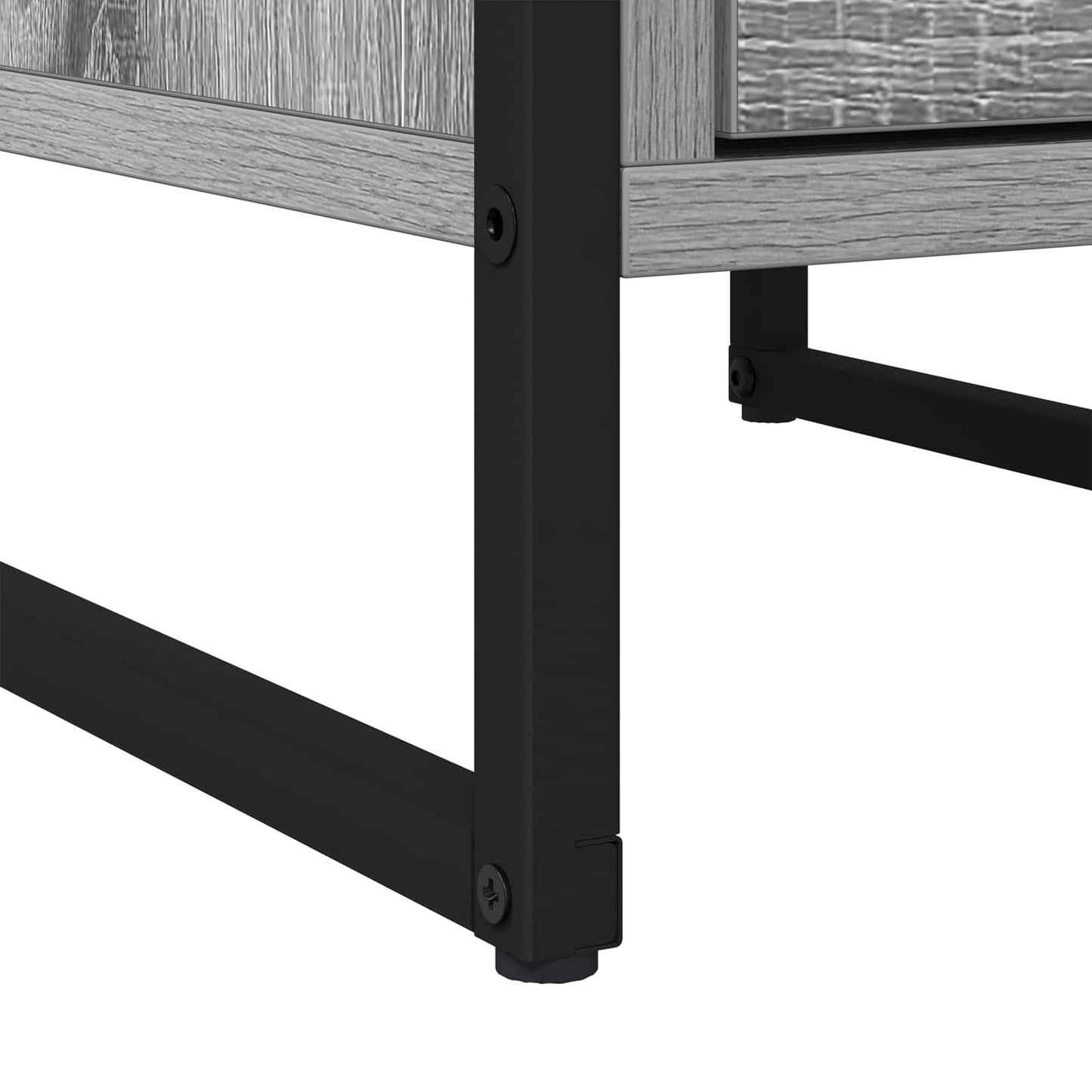 Bedside Table 2 pcs Grey Sonoma 39.5 x 30 x 50 cm