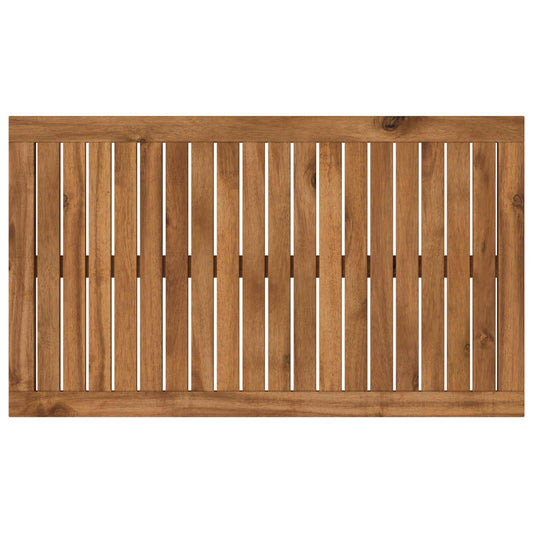 Table Top 80.5 x 47 x 2 cm Rectangular Solid Acacia Wood