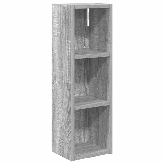 Bathroom Wall Cabinet Grey Sonoma 20 x 16 x 62.5 cm