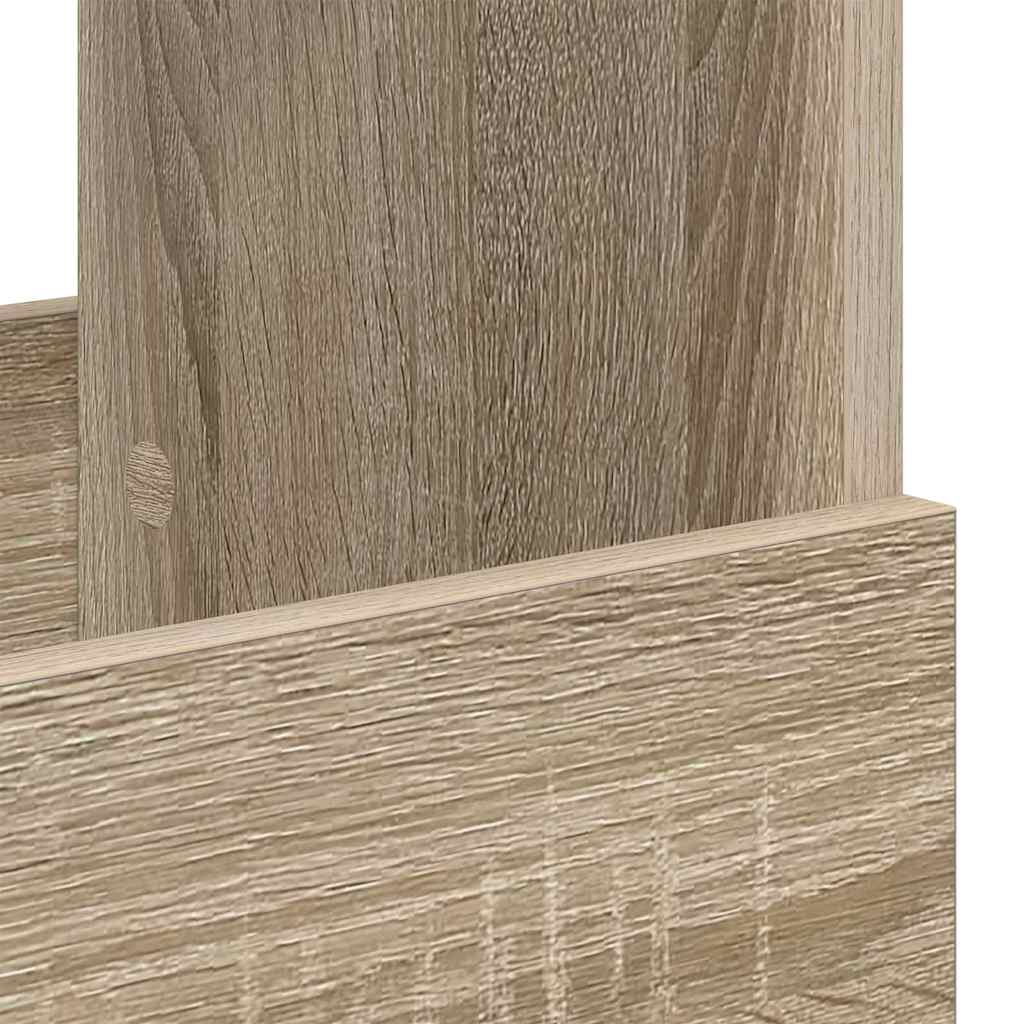 Magazine Rack 2 pcs Sonoma Oak 35 x 30 x 45 cm