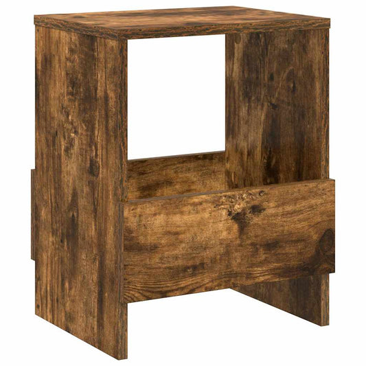 Magazine Rack Smoked Oak 35 x 30 x 45 cm
