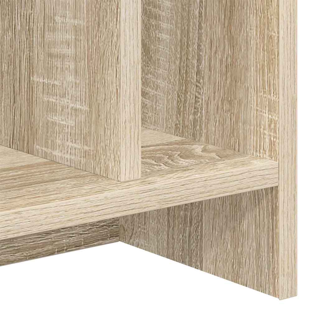 TV Stand 2 pcs Sonoma Oak Engineered Wood