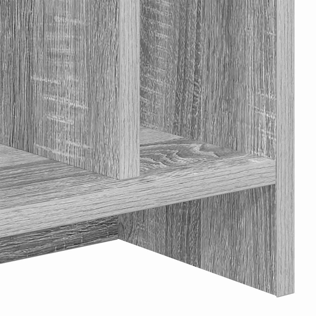 TV Stand 2 pcs Grey Sonoma Engineered Wood