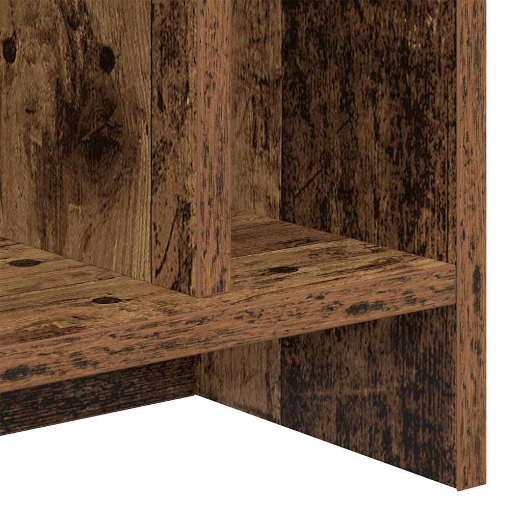 TV Stand 2 pcs Old Wood Engineered Wood