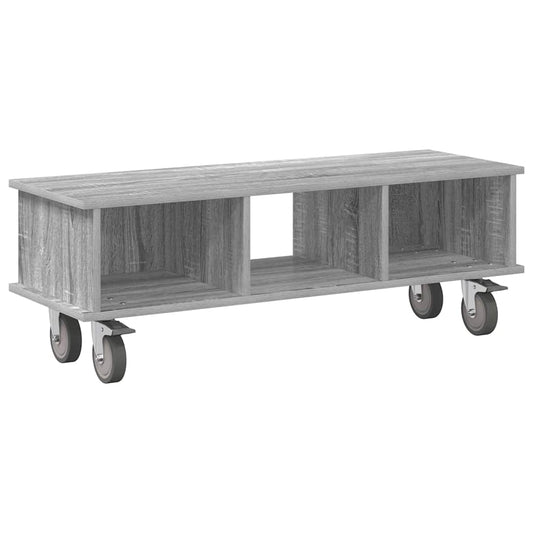 TV Stand 100 x 35 x 35 cm Grey Sonoma Engineered Wood