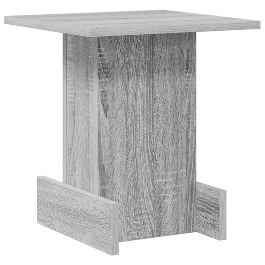 End Table Grey Sonoma 35.5 x 35 x 40 cm Engineered Wood