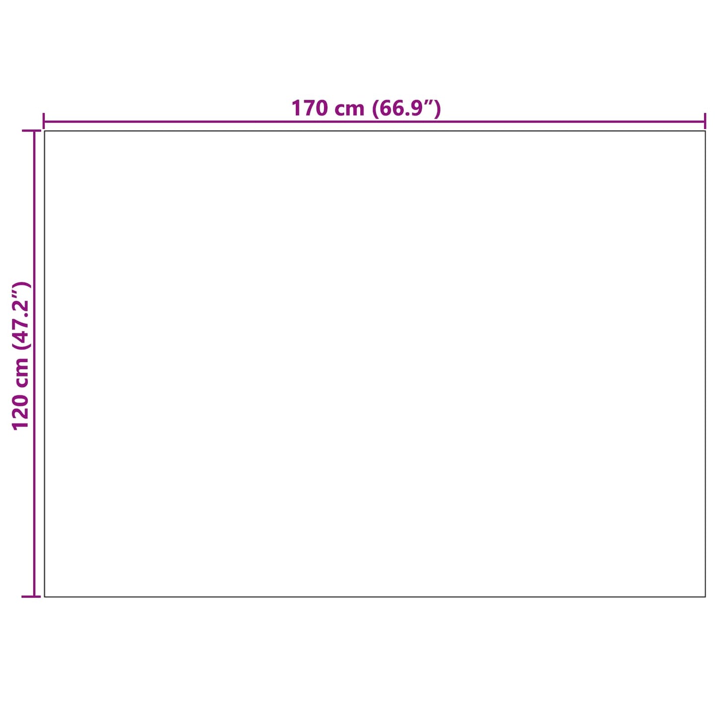 Indoor and Outdoor Rug AGIRA Natural 170 x 120 cm Polyester