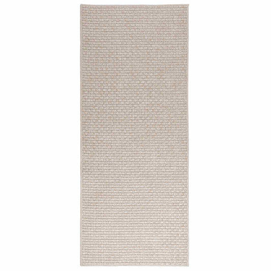 Area Rugs Rectangular FARO Cream 200 x 80 cm Polyester
