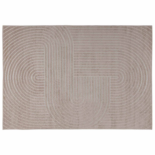 Indoor and Outdoor Rug PALMERAS Beige 340 x 240 cm Polyester