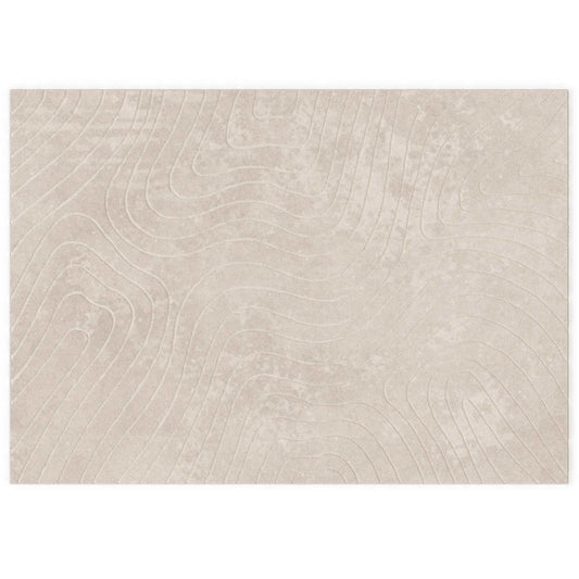Indoor and Outdoor Rug PALMERAS Beige 200 x 280 cm Polyester