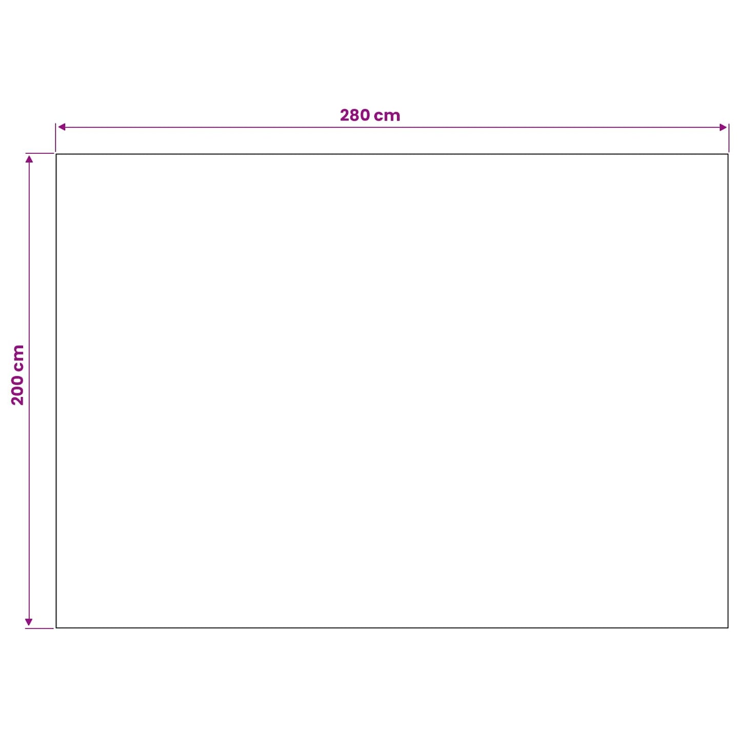Area Rugs Rectangular SIROLO Beige 280 x 200 cm Polyester
