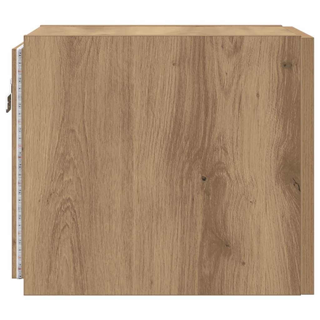 TV Wall Cabinet 30.5 x 35 x 30 cm Artisian Oak Engineered Wood