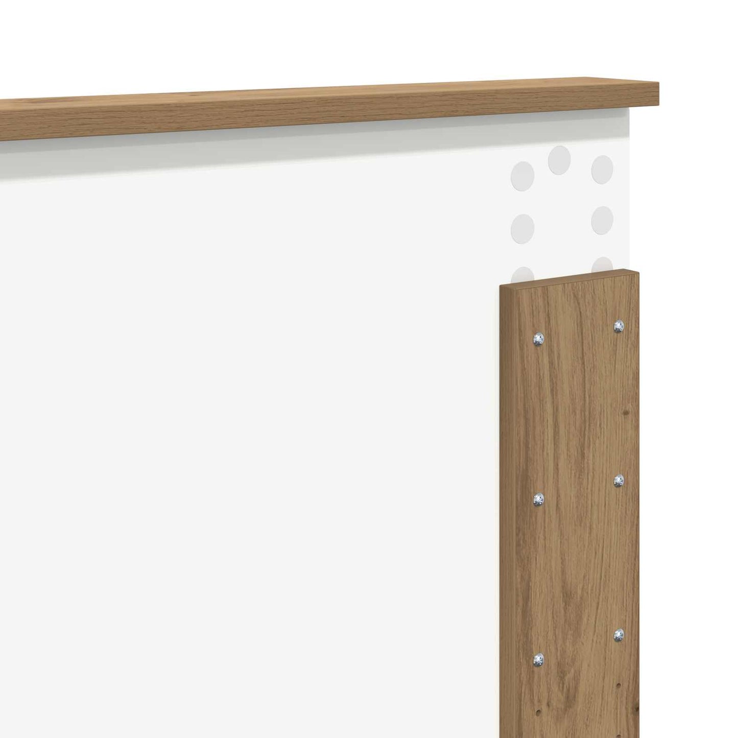 Bed Frame Artisian Oak 120 x 190 cm Engineered wood
