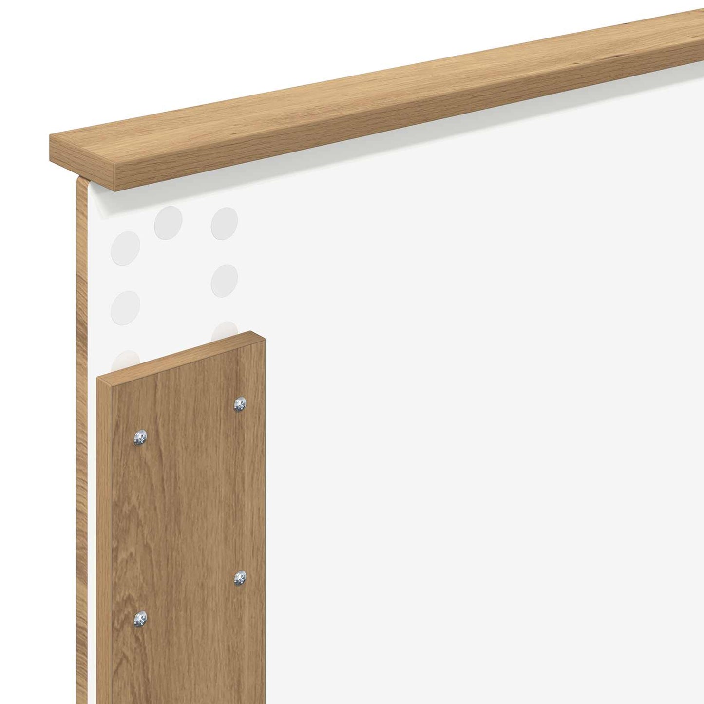 Bed Frame Artisian Oak 100 x 200 cm Engineered wood