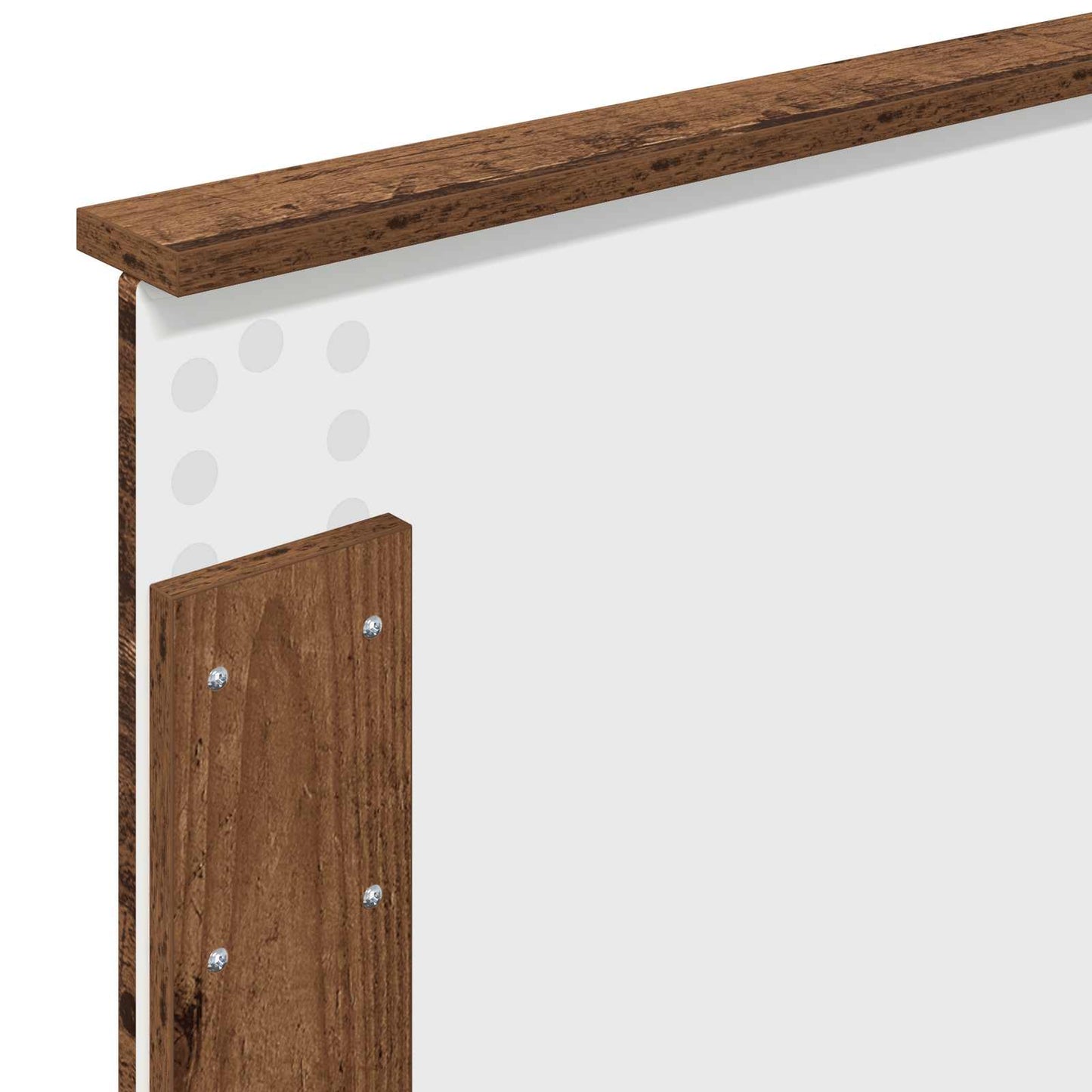 Bed Frame with Drawer Old Wood 100 x 200 cm Engineered Wood