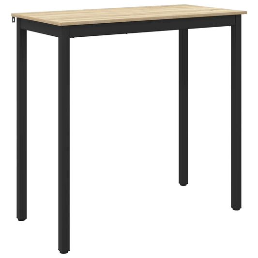 Standing Bar Table Engineered Wood Rectangular
