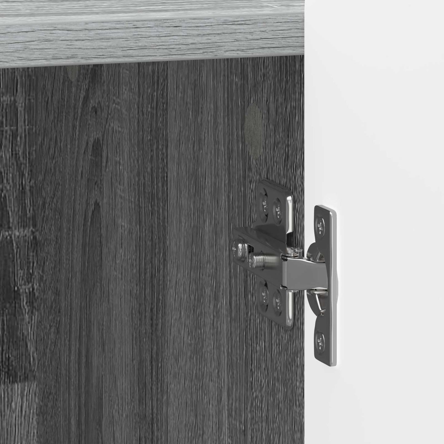 Bedside Cabinet 2 pcs Grey Sonoma 43 x 34.5 x 52 cm