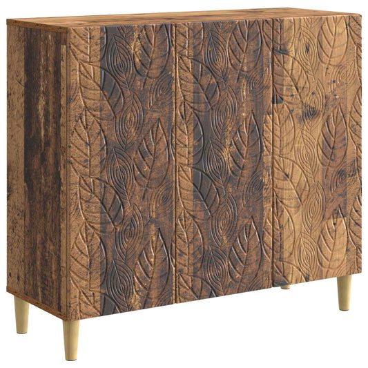 Sideboard Old Wood 89 x 34.5 x 80 cm Engineered Wood