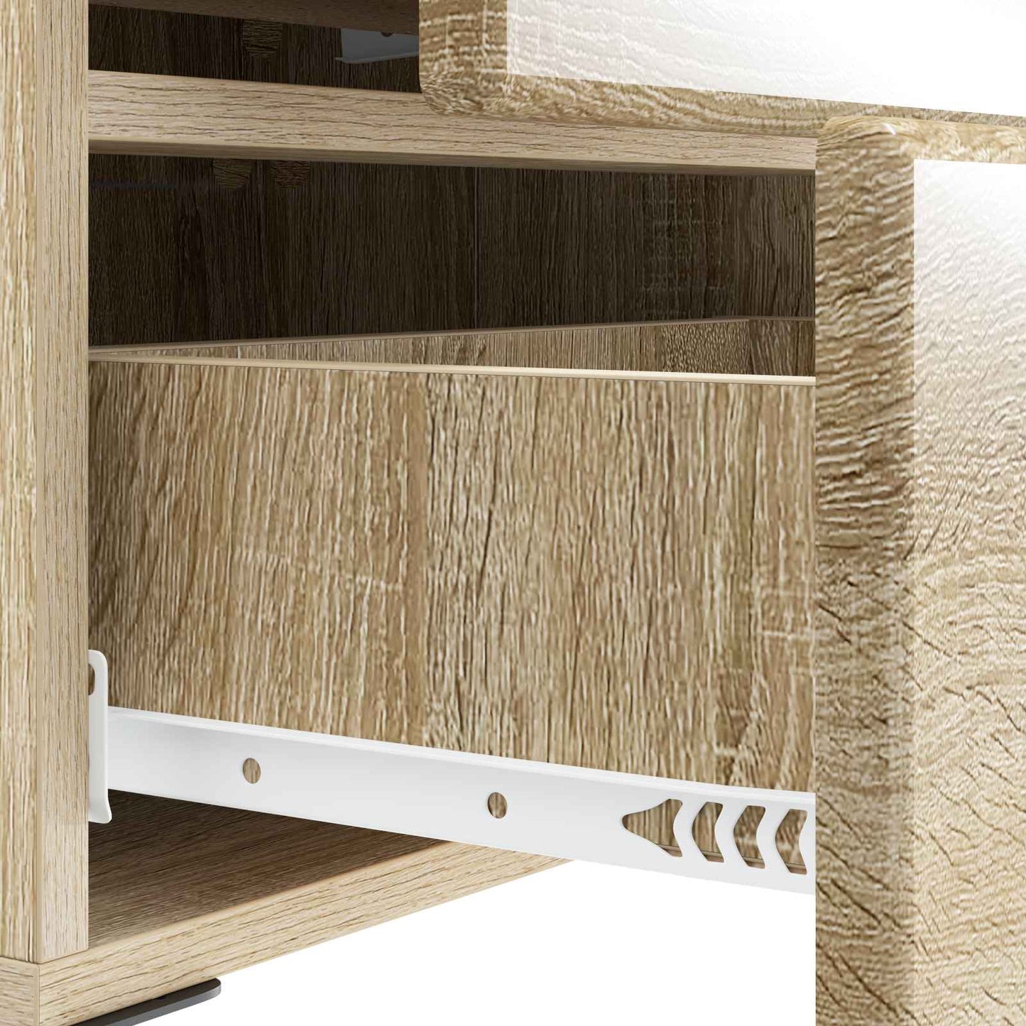 Bedside Cabinet 2 pcs Sonoma Oak 43 x 34.5 x 47.5 cm