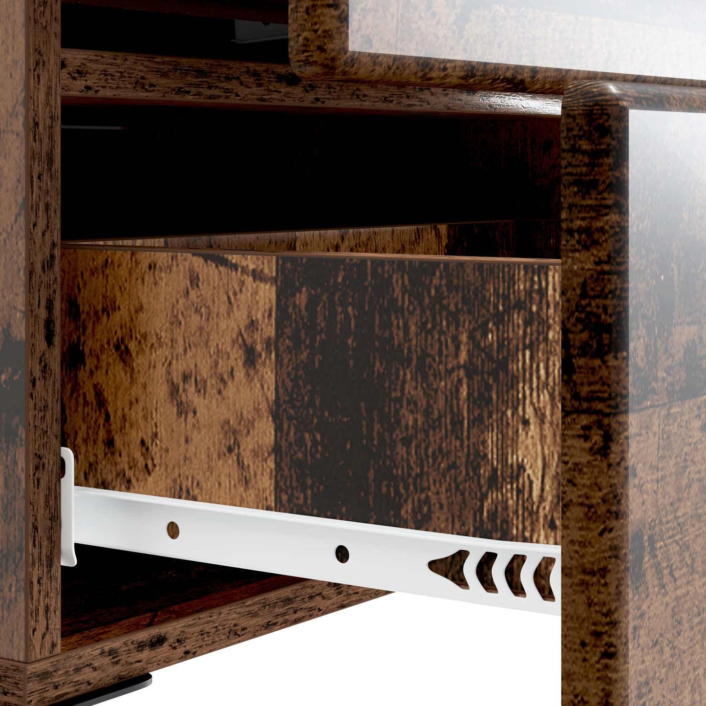 Bedside Cabinet 2 pcs Old Wood 43 x 34.5 x 47.5 cm