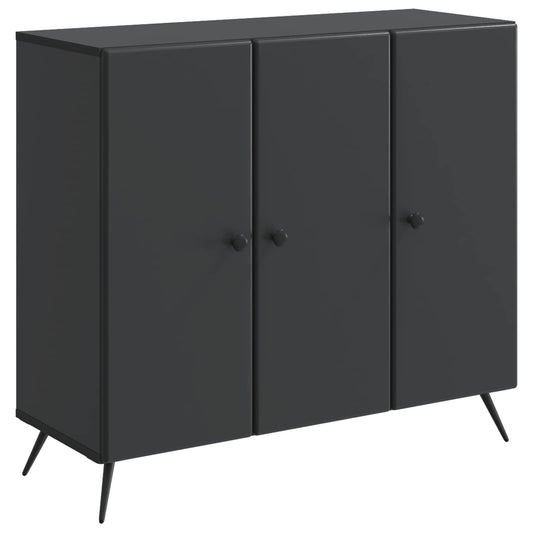 Sideboard Black 89 x 34.5 x 80 cm Engineered Wood