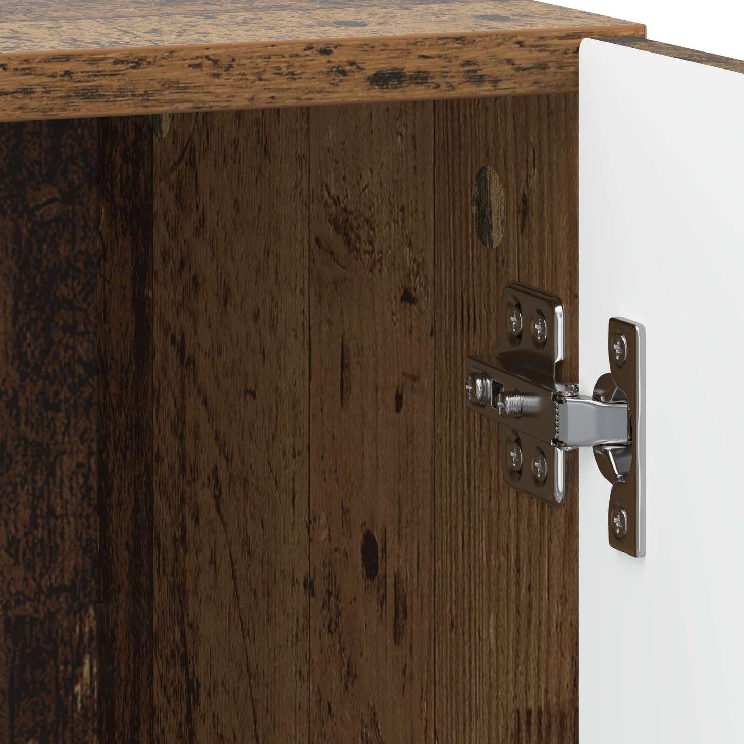 Bedside Cabinet 2 pcs Old Wood 43 x 34.5 x 47 cm