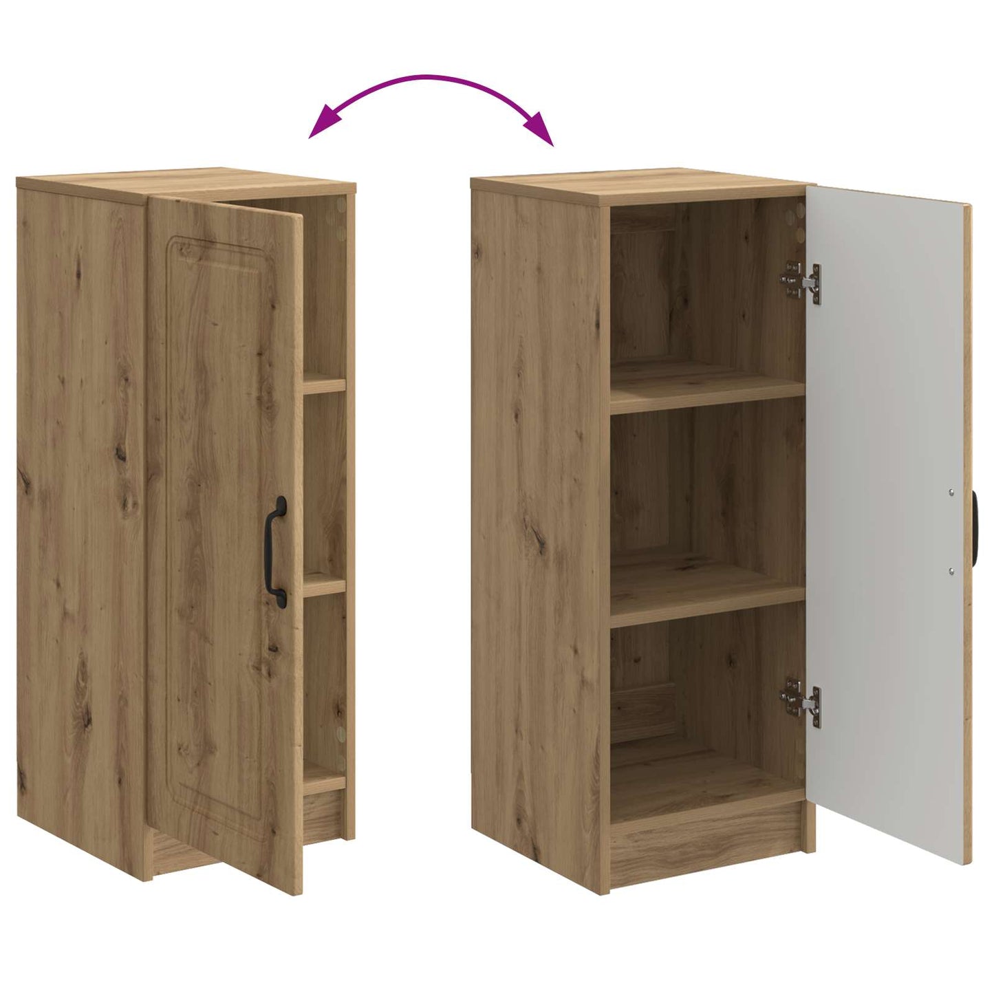 Sideboard Artisan Oak 33 x 34.5 x 87 cm Engineered Wood