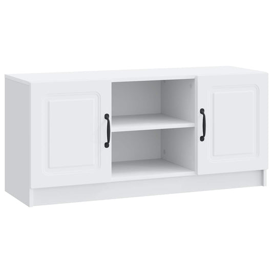 TV Cabinet White 102 x 34.5 x 47 cm Engineered Wood